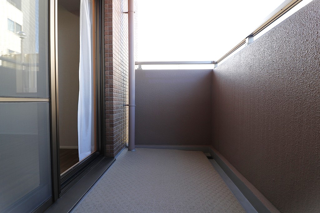 北側バルコニー